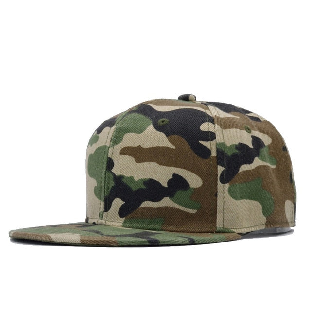 Tactical Camo Snapback Cap