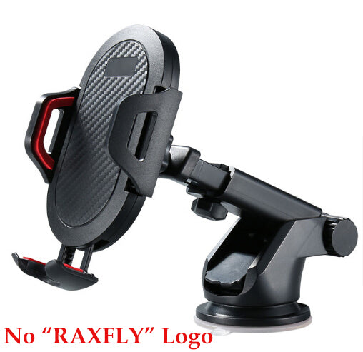 RAXFLY Luxury Car Phone Holder For iPhone X XS 8 7 Plus Windshield Car Mount Phone Stand 360 Car Holder For Samsung S9 S8 Note 9