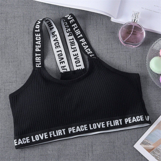 Women's Push-Up Cotton Comfort Sports Bra