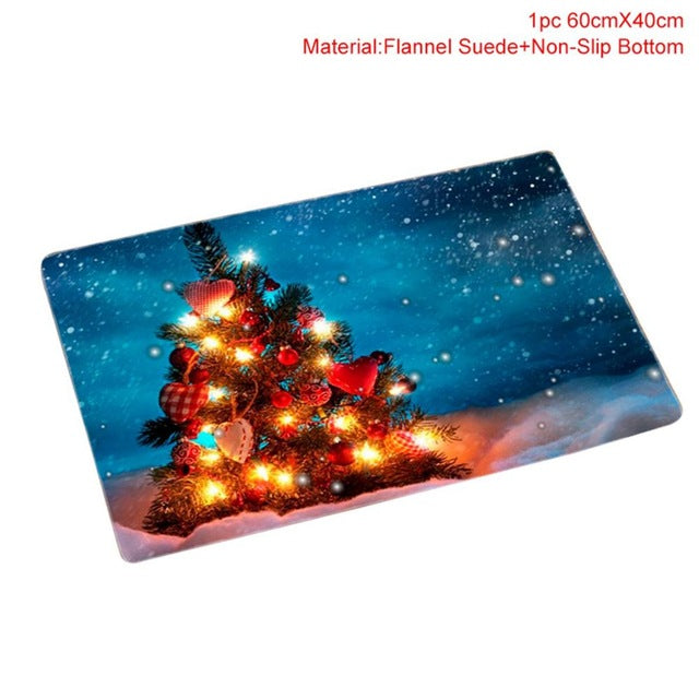 Outdoor Christmas Holiday Door Mats