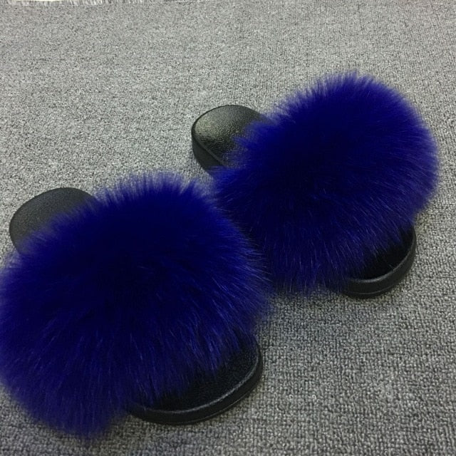 furry slippers womens