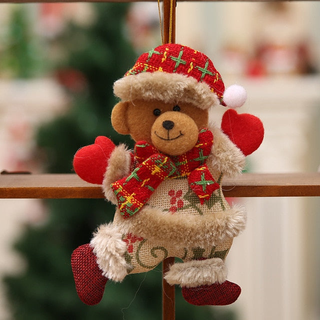 Cute Christmas Tree Hanging Ornaments