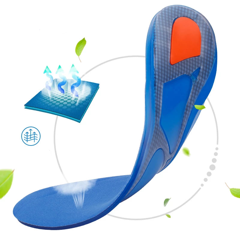 Silicone Gel Orthopedic Shoe Insoles