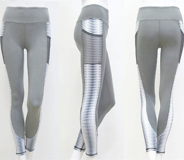 Women's High Waist Activewear Yoga Pants with Pockets