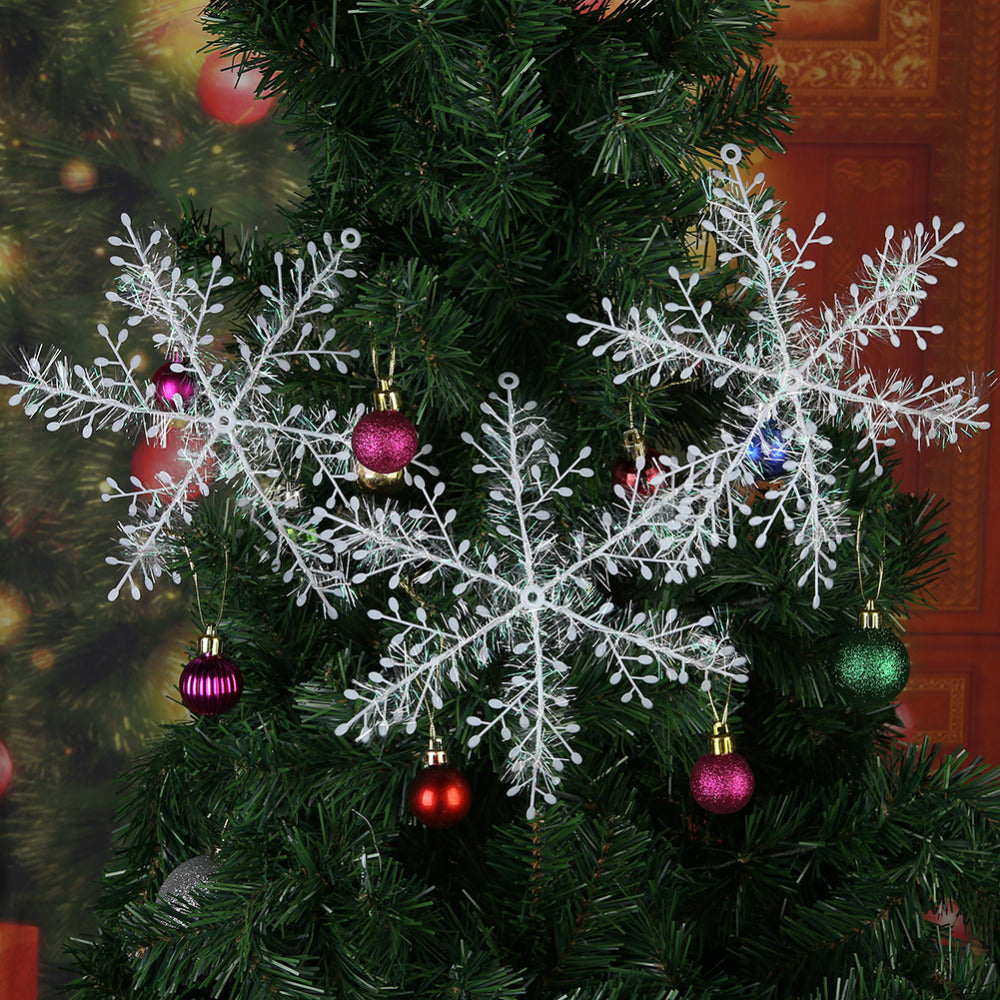 3 Pack: Holiday Snowflake Christmas Ornament Decoration