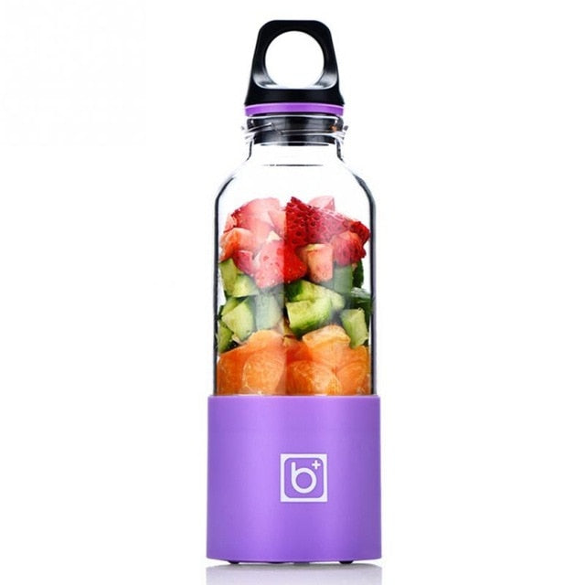 Portable 500mL Electric USB Blender Bottle