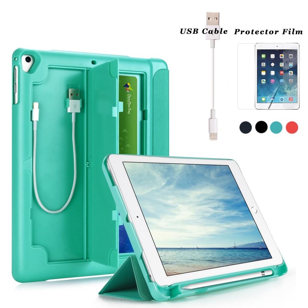 Case with Pencil Holder For New iPad 9.7 inch 2