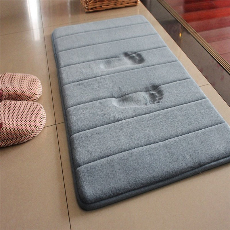 Memory Foam Water Absorption Bathroom Mat