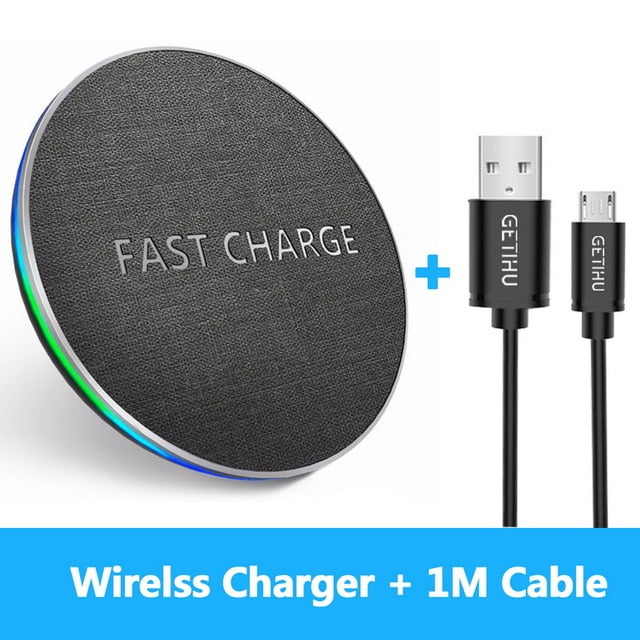 Wireless Charger 10W Fast For iPhone 8 Plus X XS XSMAX Wireless Charging Pad For Samsung S8 Wirless Charger for Phone