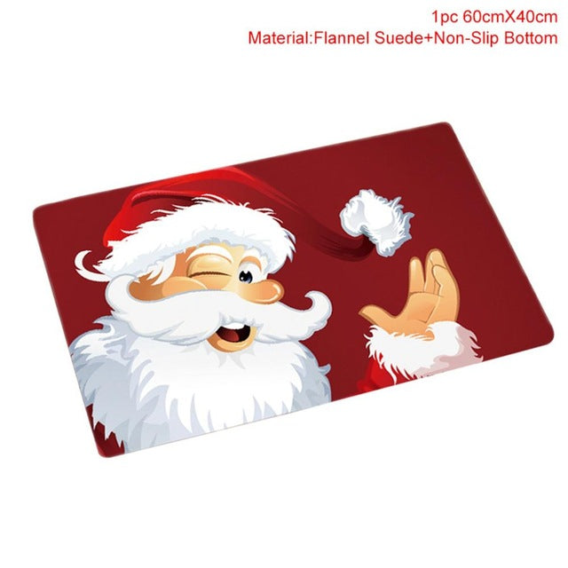 Outdoor Christmas Holiday Door Mats