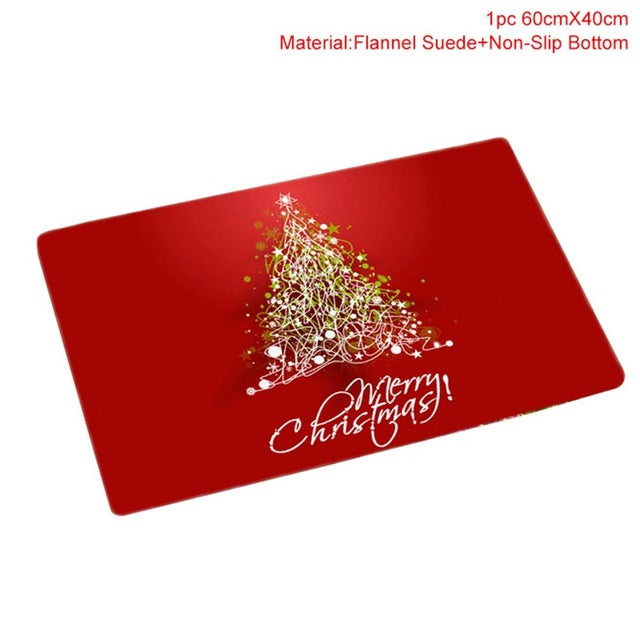 Outdoor Christmas Holiday Door Mats