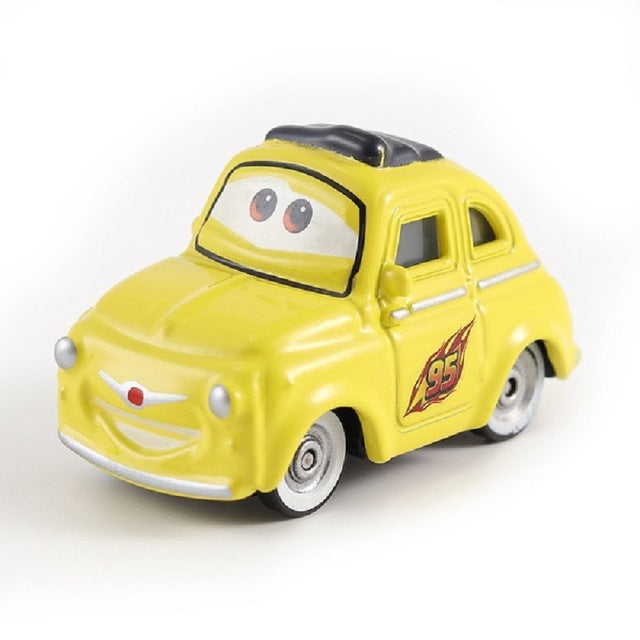 Disney Pixar Car 3 Lightning McQueen Racing Family Family 25 Jackson Storm Ramirez 1:55 Die Cast Metal Alloy Toy Car Free Shippi