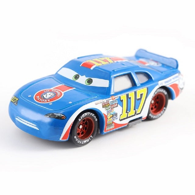 Disney Pixar Car 3 Lightning McQueen Racing Family Family 25 Jackson Storm Ramirez 1:55 Die Cast Metal Alloy Toy Car Free Shippi