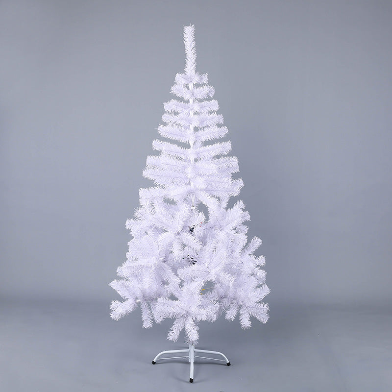 7 Piece: DIY 4.5' Artificial White Christmas Tree Set