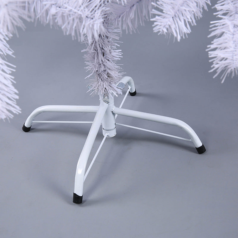 7 Piece: DIY 4.5' Artificial White Christmas Tree Set