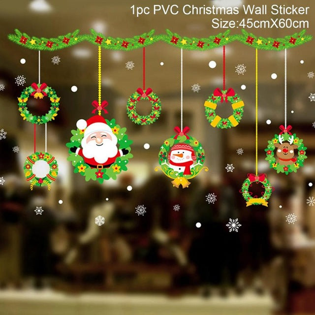 Christmas Decoration Window Stickers