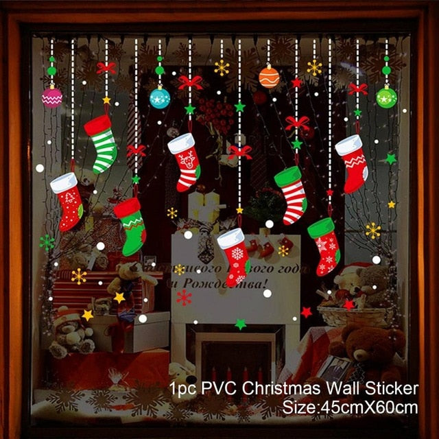 Christmas Decoration Window Stickers