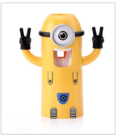 Automatic Kids Minions Toothpaste Dispenser