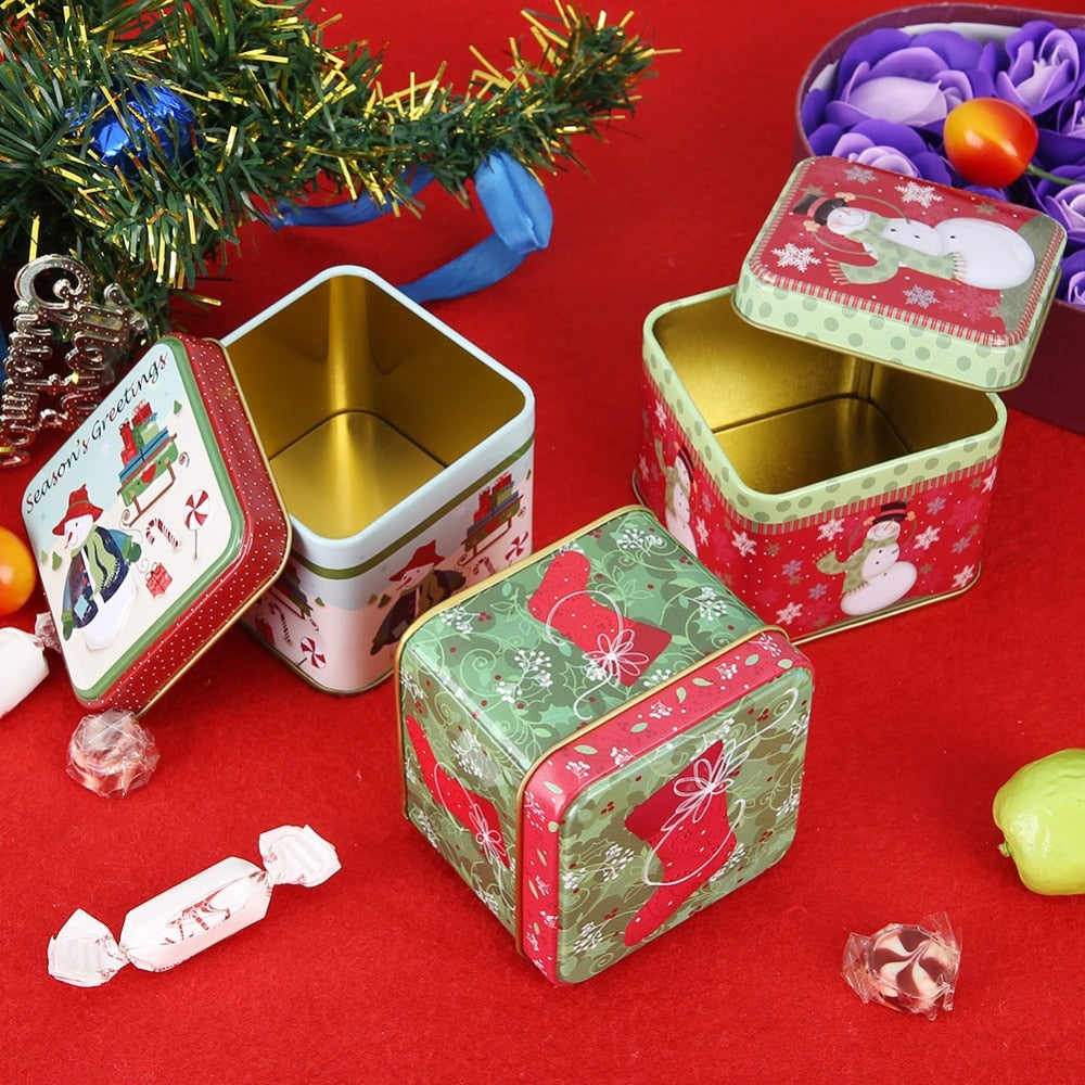 Christmas Candy Storage Bucket