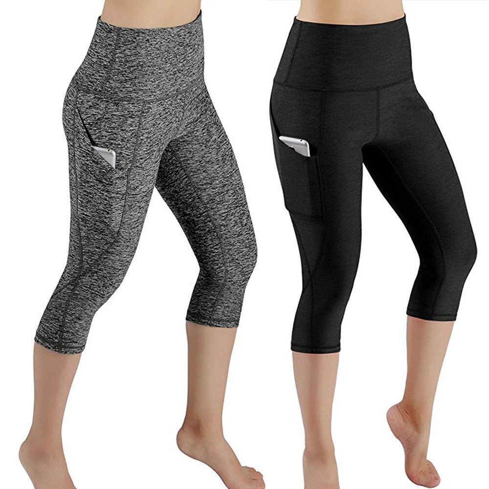 Women's 3/4 Length Yoga Capri Pants