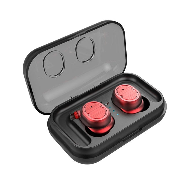 Touch Control Wireless Bluetooth Earbuds with Free Charge Box