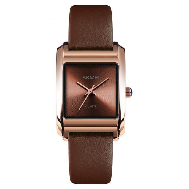 Women's Luxurious Formal Leather Quartz Wrist Watch