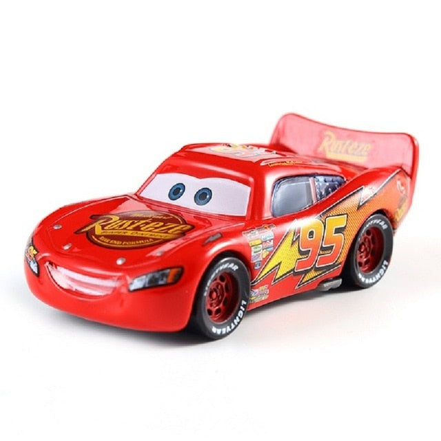 Cars Disney Pixar Cars 3 Lightning McQueen Mater Jackson Storm Ramirez 1:55 Diecast Metal Alloy Model Toy Car For Kids Cars2