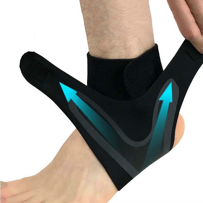 Adjustable Ankle Support Brace & Sprain Prevention