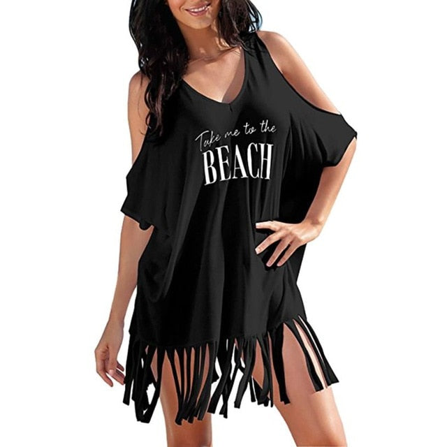 Women's Beach Dress Cover Up Summer Shirt
