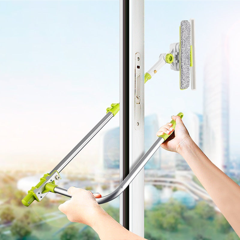 Extendable Window Cleaning Glass Cleaner Brush