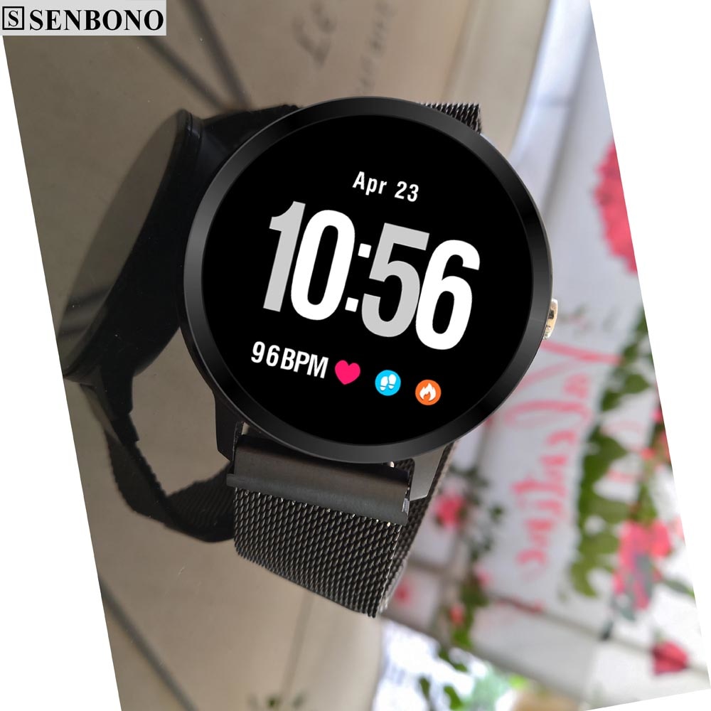 SENBONO IP67 Waterproof V11 Bluetooth Smart watch