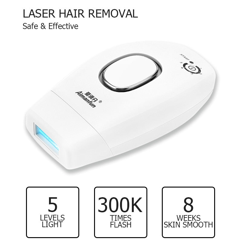 Professional 300K Flash IPL Laser Hair Removal Epilator