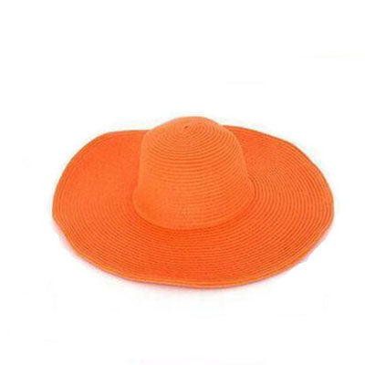 Women's Sun Visor Large Brimmed Straw Hat