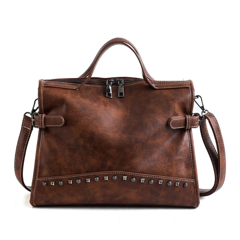 Women's Quality Leather Messenger Shoulder Bag