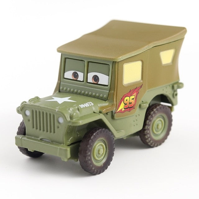 Disney Pixar Car 3 27 Cyclone McQueen Mater Jackson Storm Ramirez 1:55 die-cast metal alloy model Toy car 2 children's best gift