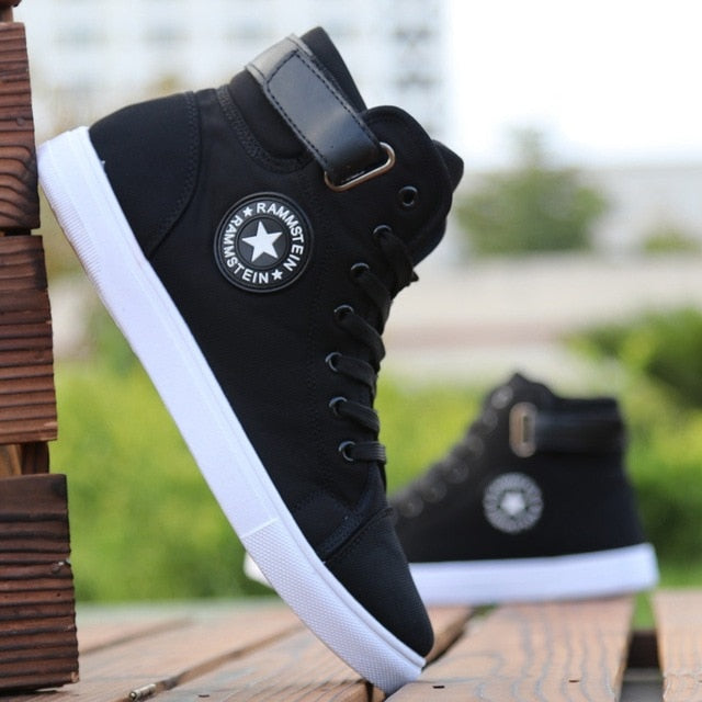 Men's High-top Canvas Shoes