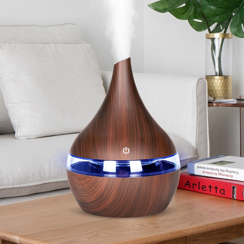 USB Electric Aroma Ultrasonic Essential Oil Air Diffuser for Aromatherapy