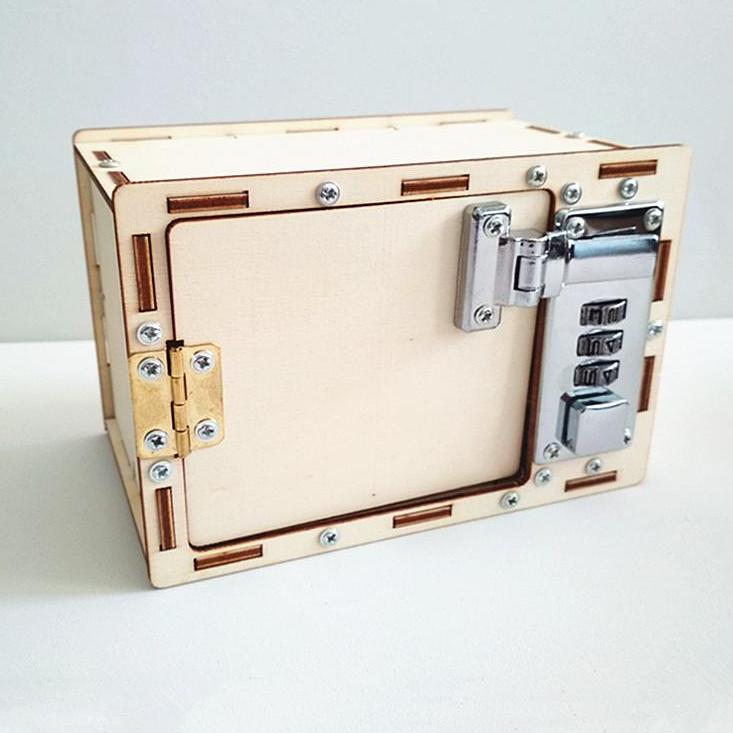 Mechanical DIY Creative Build Password Box