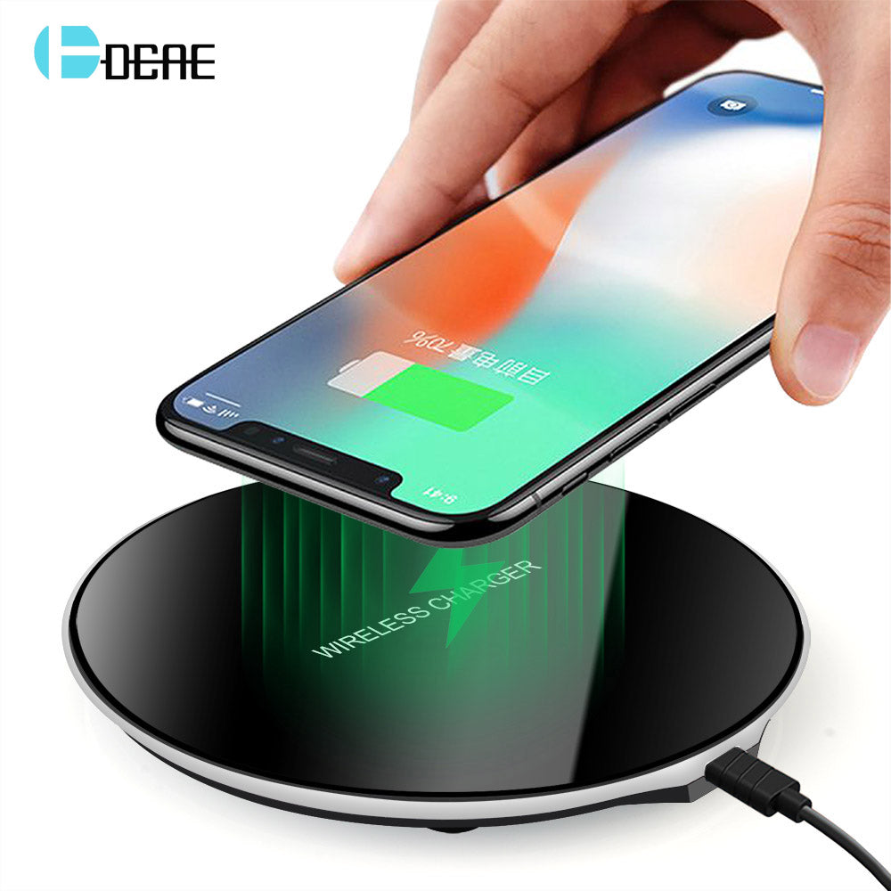 Qi Fast Wireless Mirrored Smart Phone Charger