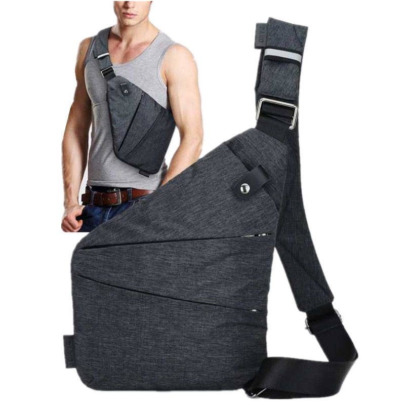 Men's Business Shoulder Secure Travel Bag