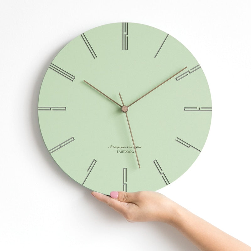 Modern Minimalist Hanging Wall Clock