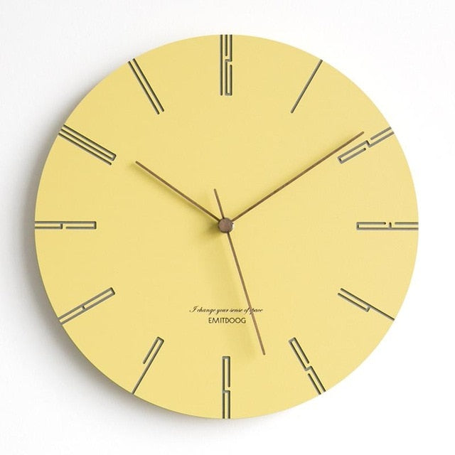 Modern Minimalist Hanging Wall Clock