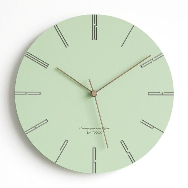 Modern Minimalist Hanging Wall Clock