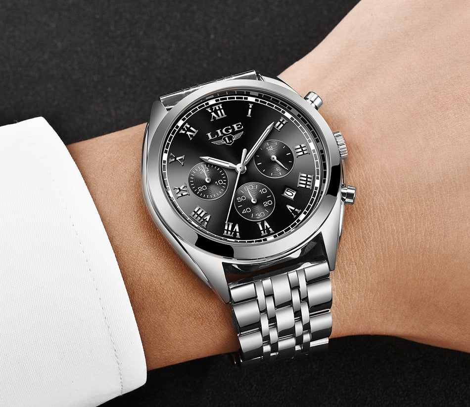 Men's Luxurious Relogio Waterproof Sport Wrist Watch