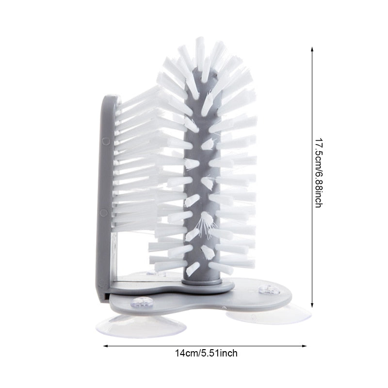 Double Headed Kitchen Cleaning Brush