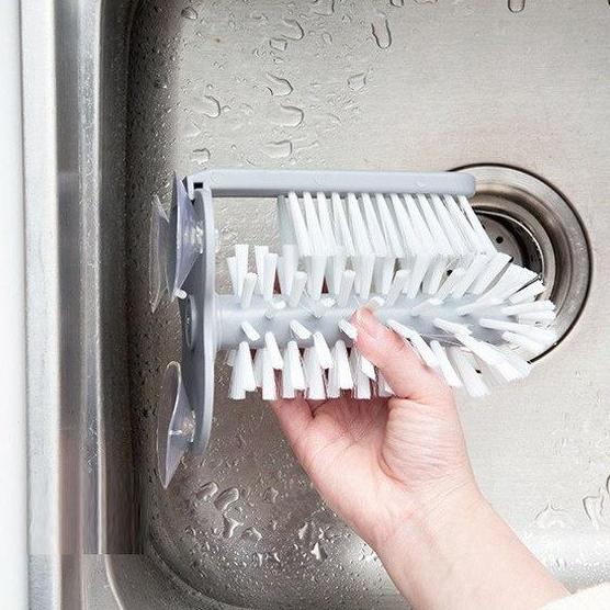 Double Headed Kitchen Cleaning Brush