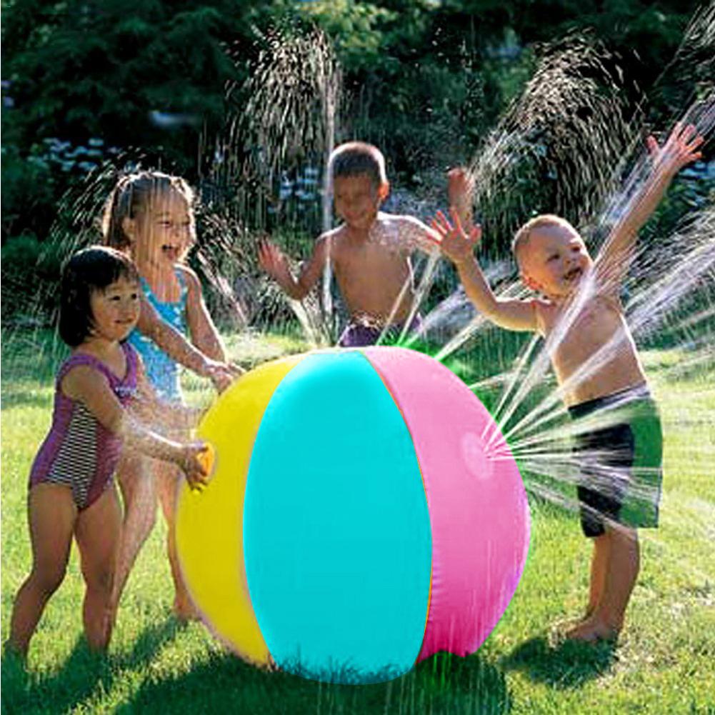 Inflatable PVC Water Spray Beach Ball