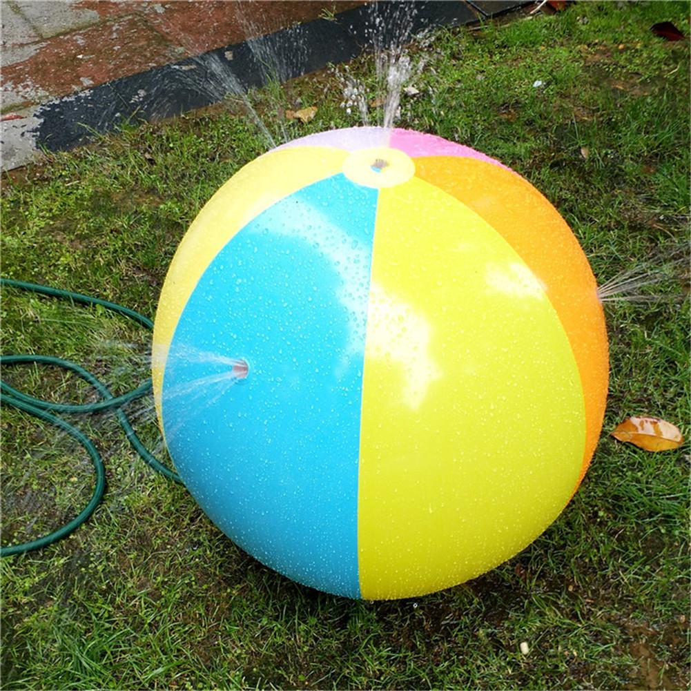 Inflatable PVC Water Spray Beach Ball