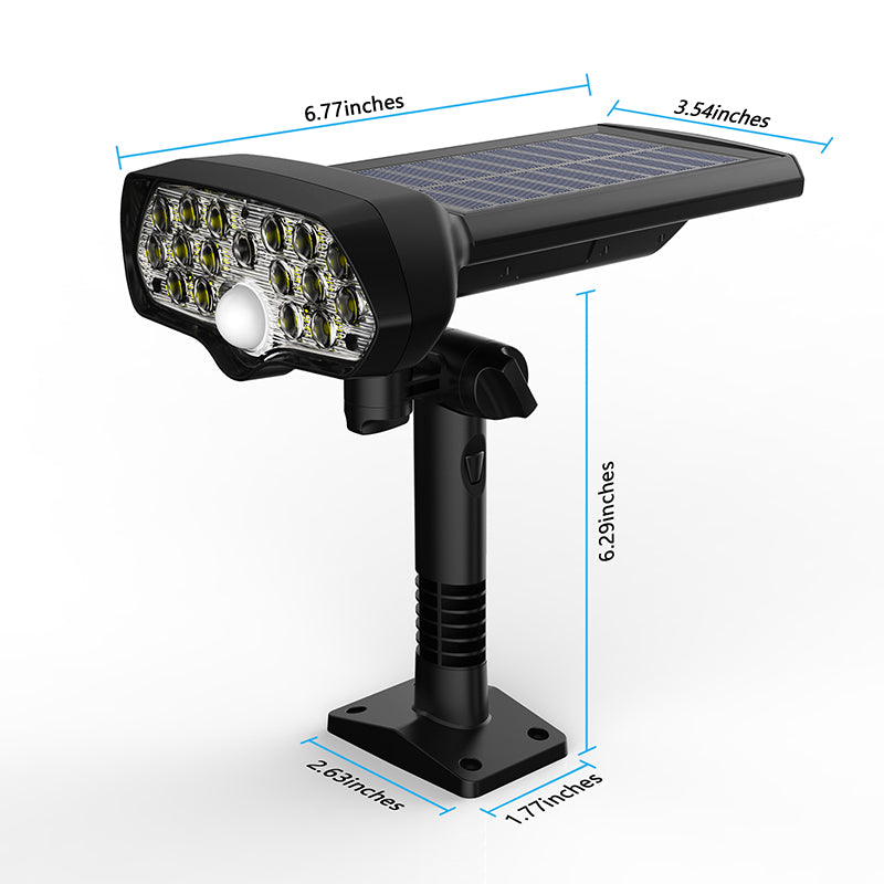 LED Motion Sensor Waterproof Solar Light