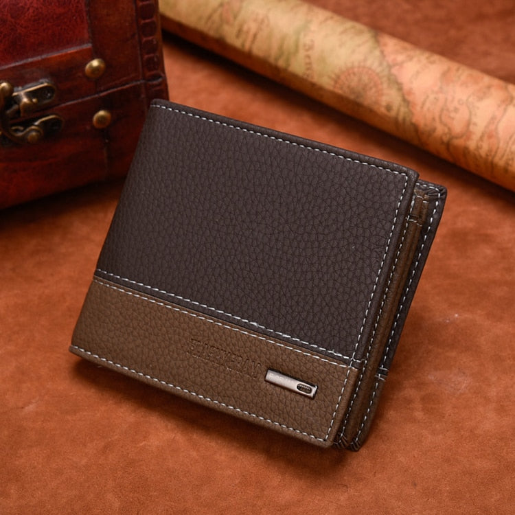 Men's Business Leather Fashioned Wallet